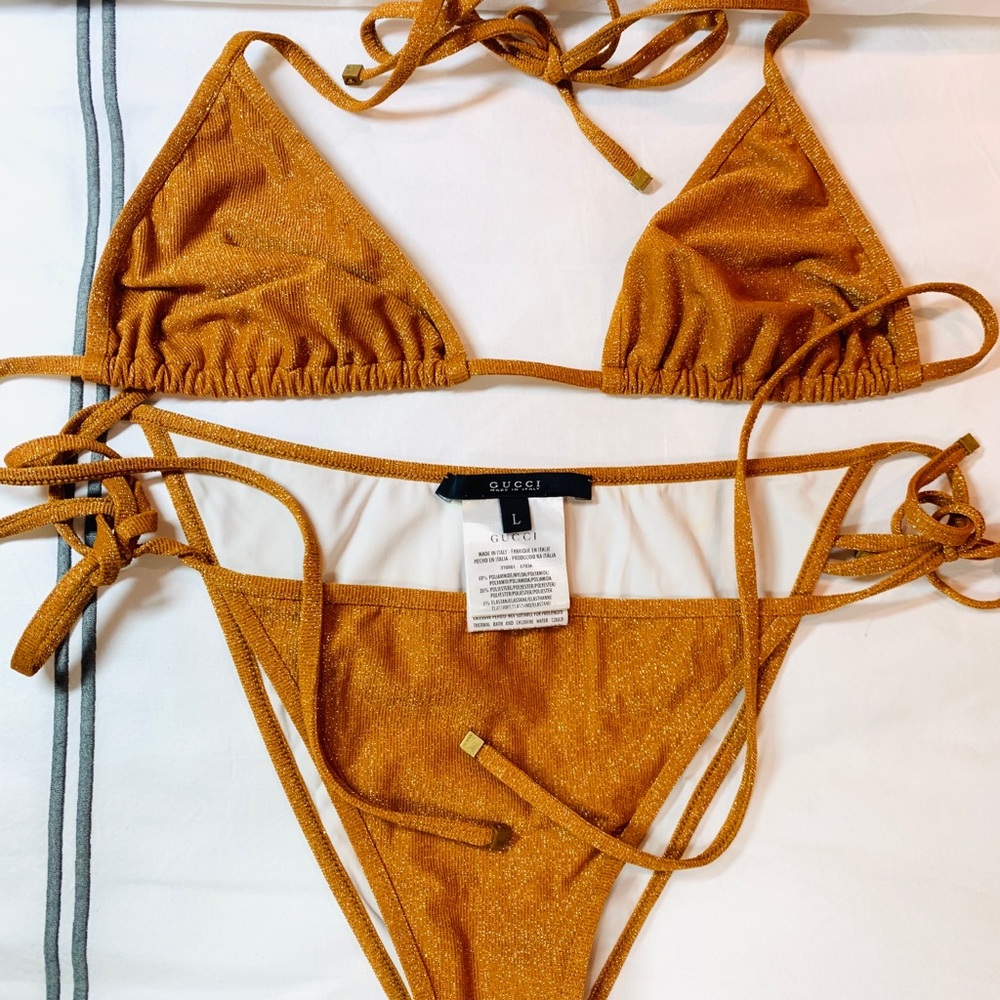 Authentic Gucci bikini NWOT